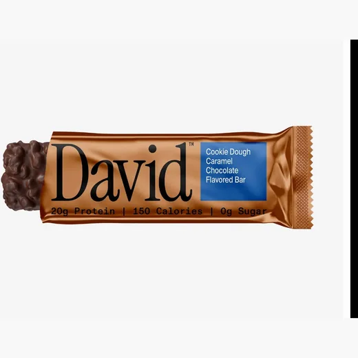 Barras David Cookie Dough Caramel (12 piezas)