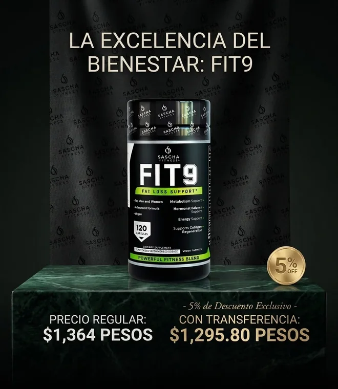 FIT 9 · 5% de descuento con transferencia