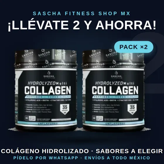Pack 2× Colágeno