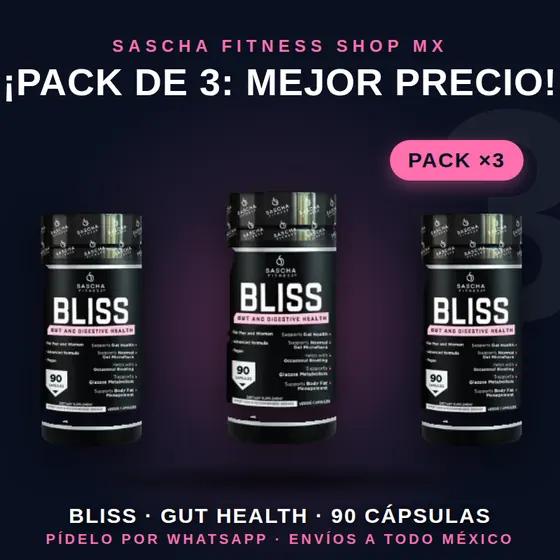 Pack 3× BLISS