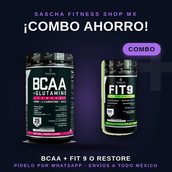 Pack BCAA + FIT 9 o RESTORE